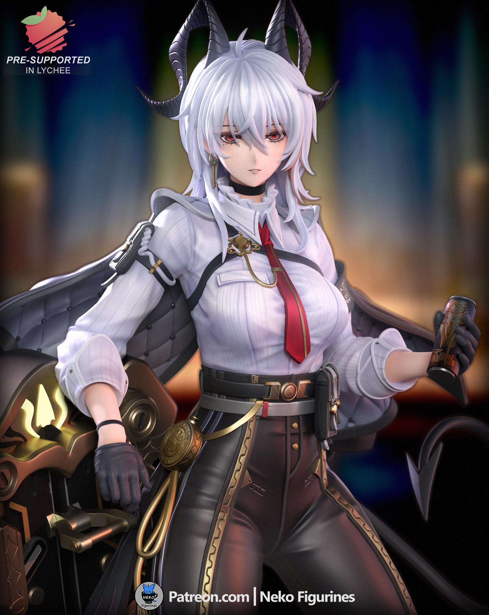 Zani (wuthering Waves) | 3d Printed Resin Figure | -fan Art