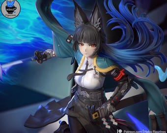 Hoshimi Miyabi (Zenless Zone Zero) | 12K Resin Figure | -Fan Art- | Neko Figurines