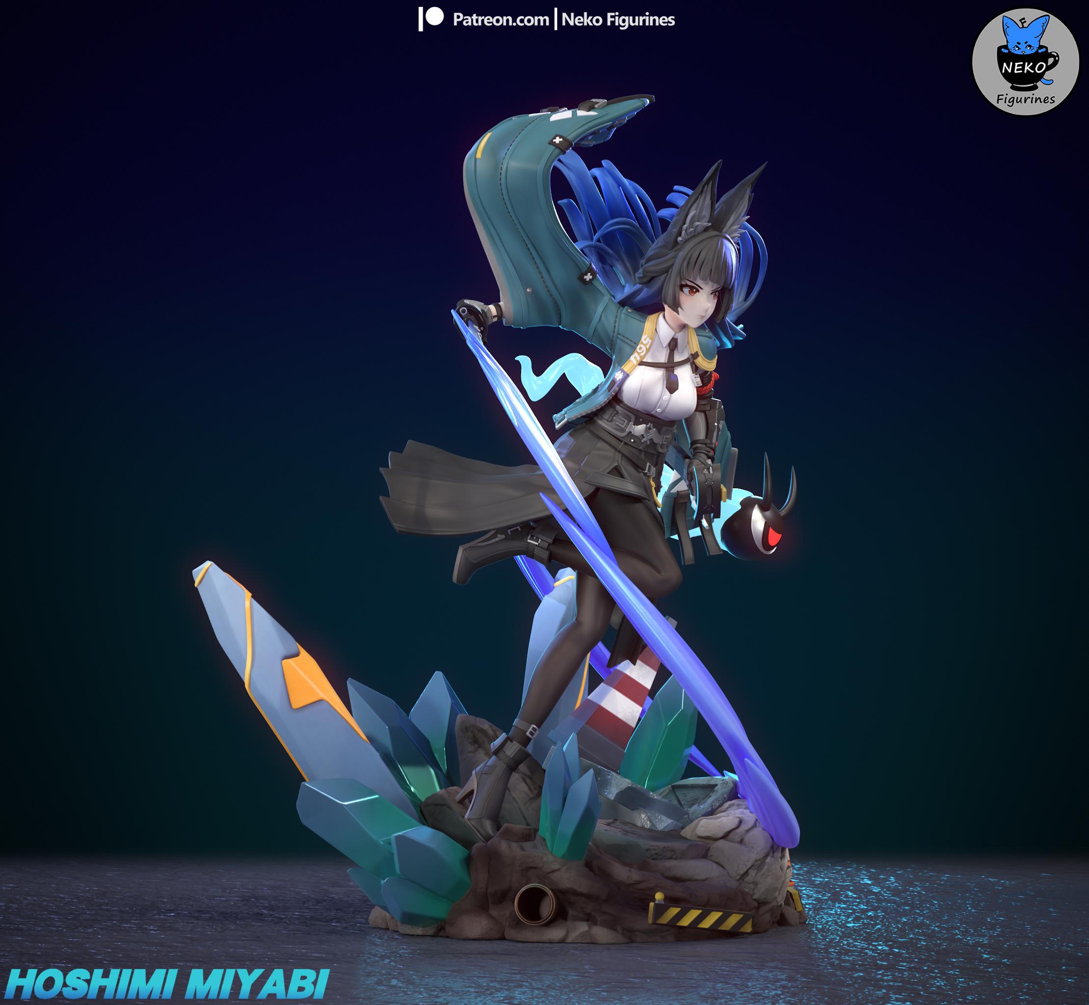 Hoshimi Miyabi (zenless Zone Zero) | 12K Resin Figure | -fan Art