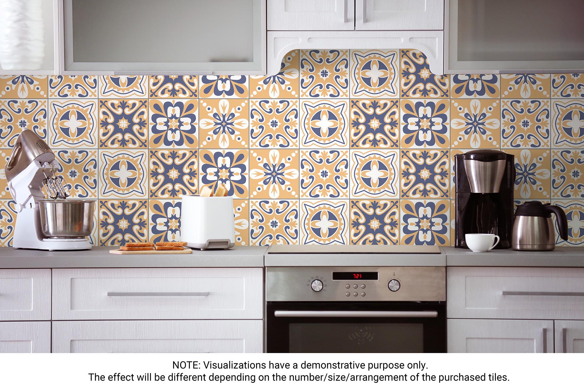 Talavera Tradicional Mexicana Cocina Y Cuarto De Baño Backsplash Tile Y Pegatinas De La Pared Etiquetas De La Escalera De La Etiqueta Del Azulejo Del