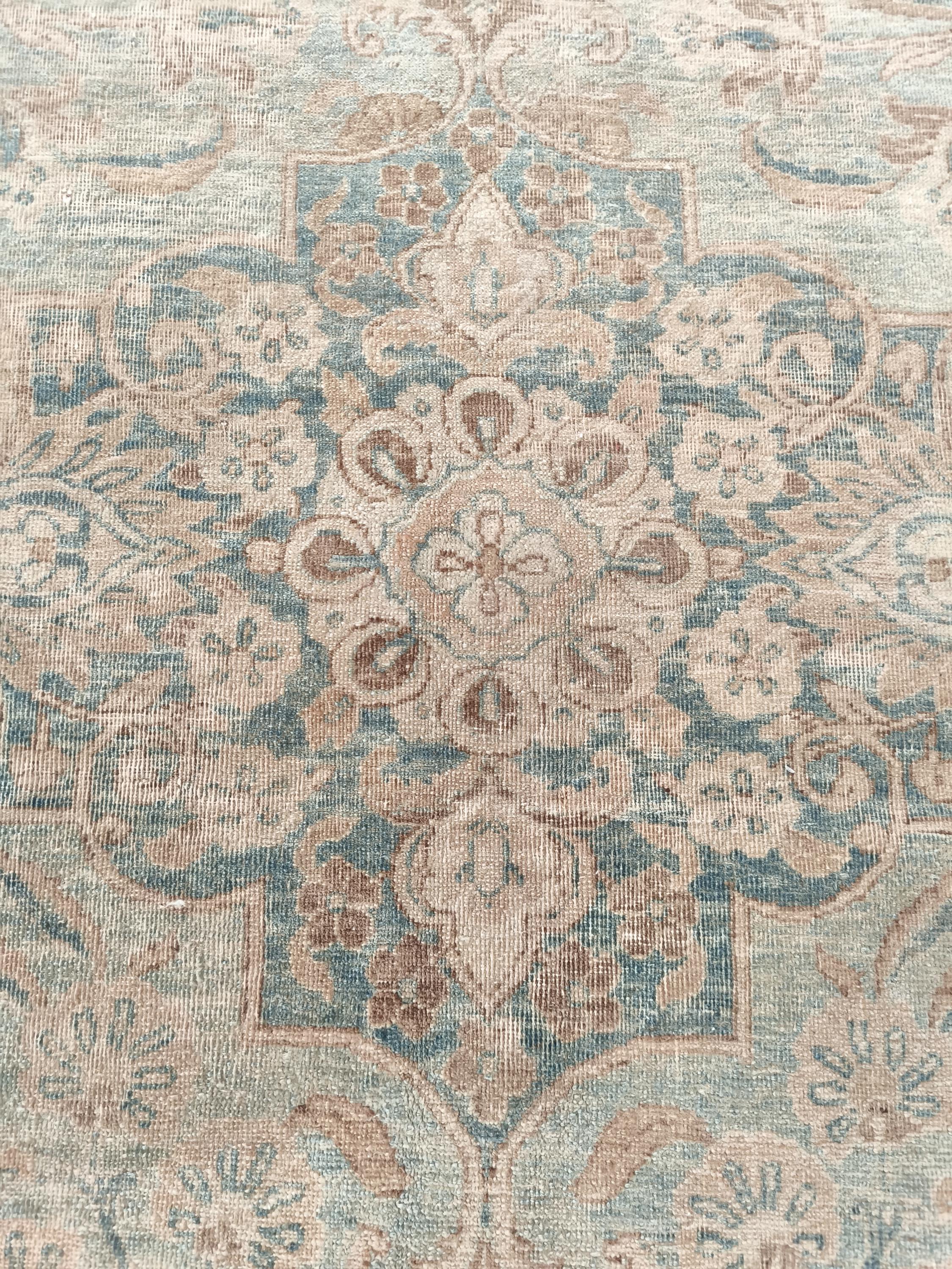 5x3 Rug, Persian Rug, Green Yellow Rug, Antique Rug, Worn Old Rug ...