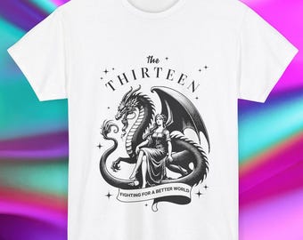 Throne of Glass tshirt | The Thirteen | Bookish merch