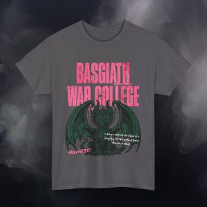 Fourth Wing, onyx storm Basgiath war college tshirt