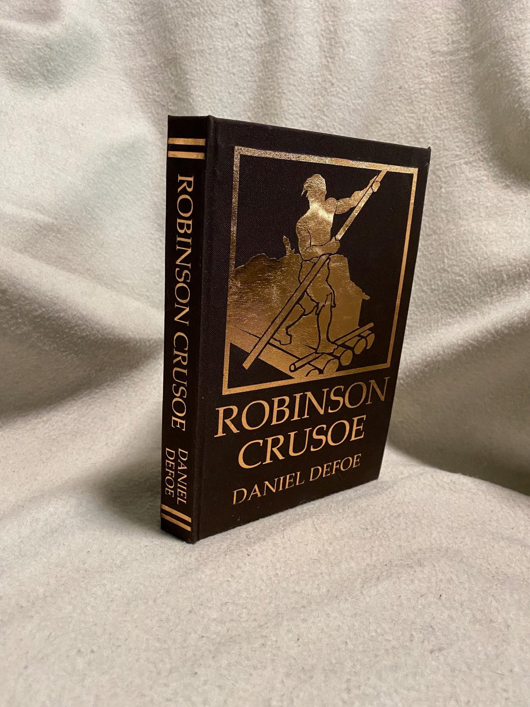 Robinson Crusoe by Daniel Defoe Custom Hardcover Collector Book Hand ...