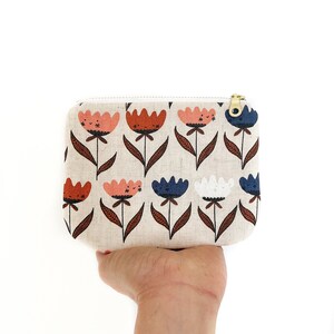 Mini Zipper Pouch, Small Zipper Pouch, Stocking Stuffer image 4