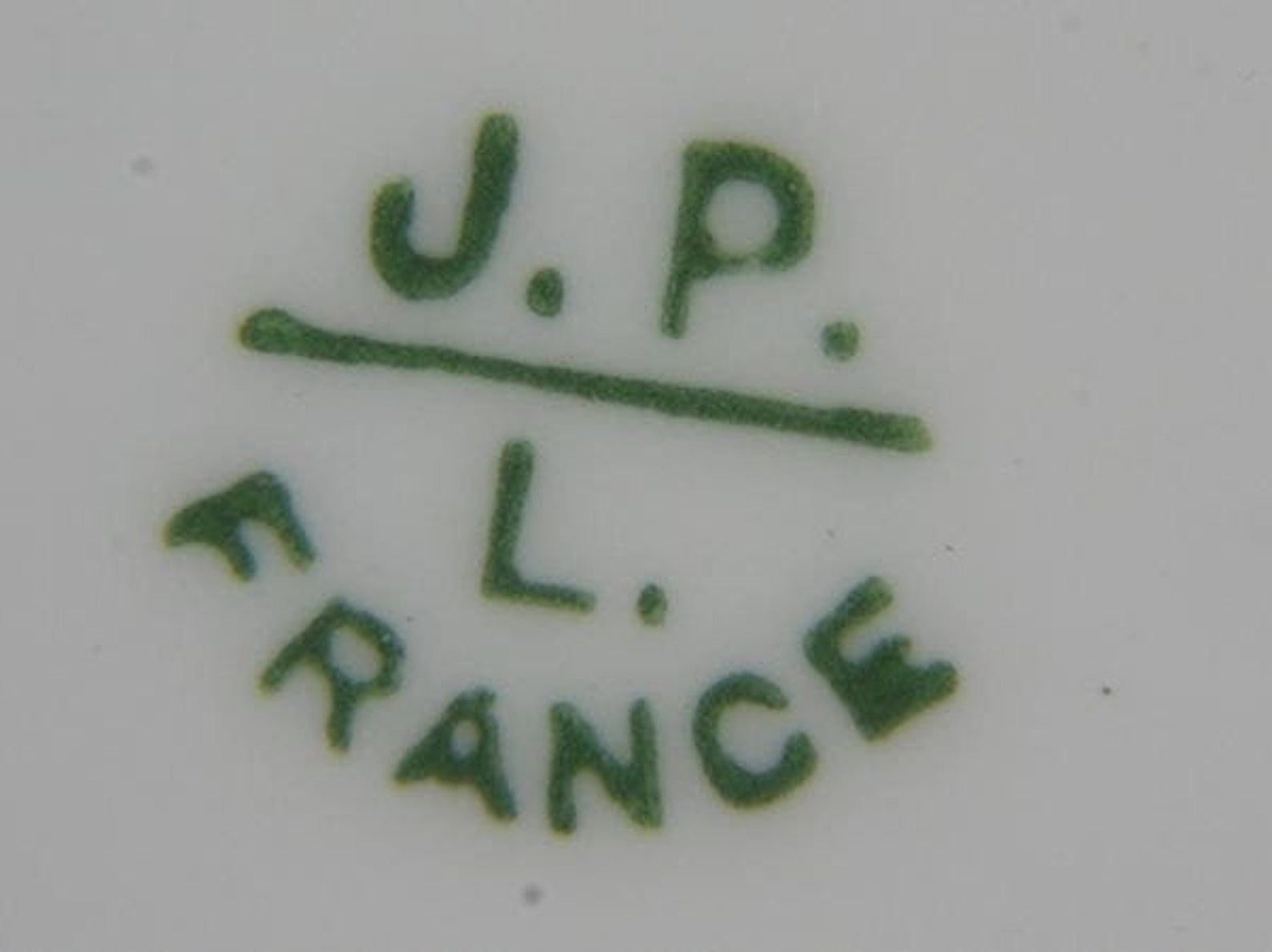 Two JPL France Limoges Signed Charger Plates Etsy