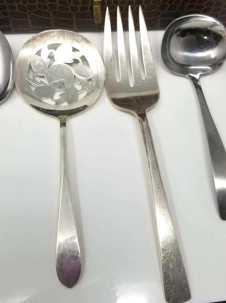 Sterling Silver Oneida Heirloom Silverware Set with Rodgers Etsy