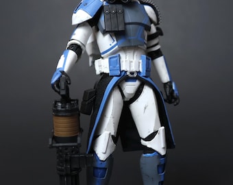 Cualquier soldado clon de la serie Black personalizado a escala 1/12