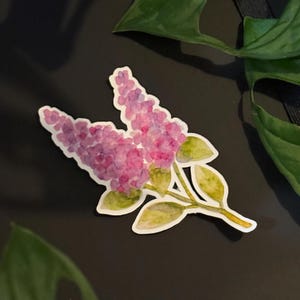 Sticker Fleurs de Lilas