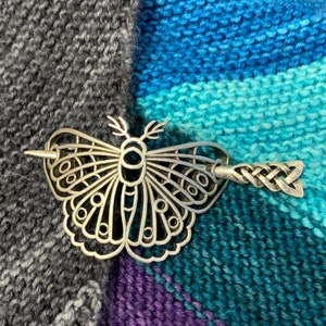 Butterfly Shawl Pins