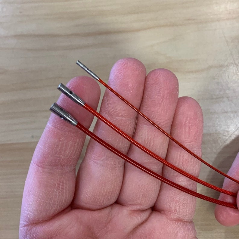 Chiaogoo Twist Red Lace Knitting Needle Cords / Cables Etsy