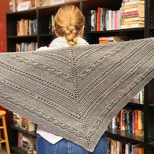 Winter Hug Shawl Knitting Pattern