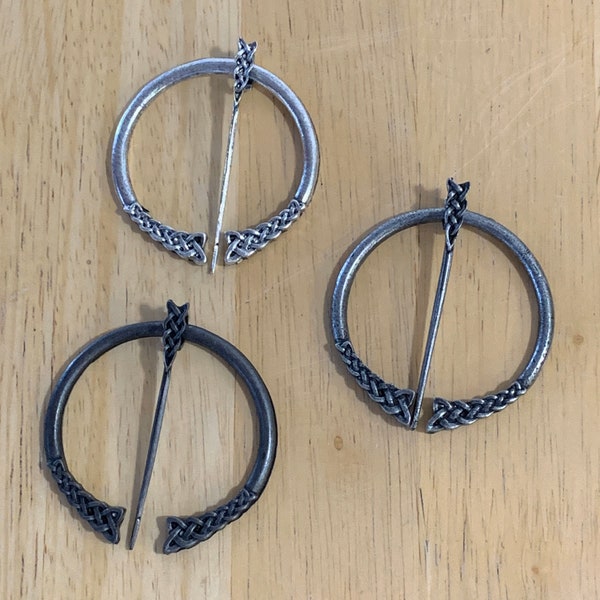 shawl pins and rings