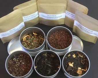 Tea sampler: Green and Oolong Teas