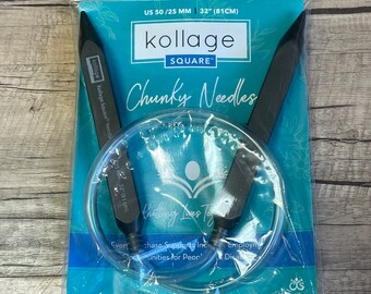 Agujas circulares gruesas Kollage