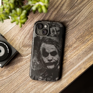 Joker Phone Case For iPhone 16, 15, 14, 13, 12, 11 Pro Max Case & Samsung S24, S23, S22, S21 Plus Cover - Gift For Him - Halloween Day Gifts