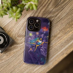 Adventure Time Case For iPhone 16, 15, 14, 13, 12, 11 Pro Max Case & Samsung S24, S23, S22, S21 Plus Cover - Halloween Day Gifts