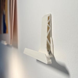 Floating Vinyl Wall Mount – Invisible Record Holder for LPs & Albums – Easy Installation Without Drilling