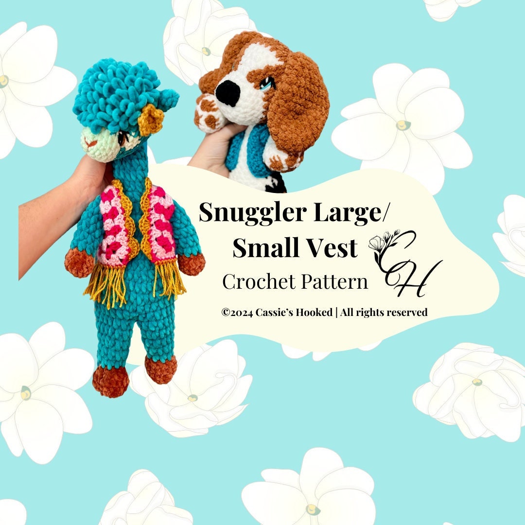 Mini Vest Pattern Snuggler Vest Pattern | Crochet Snuggler Vest Pattern | Mini Vest ...