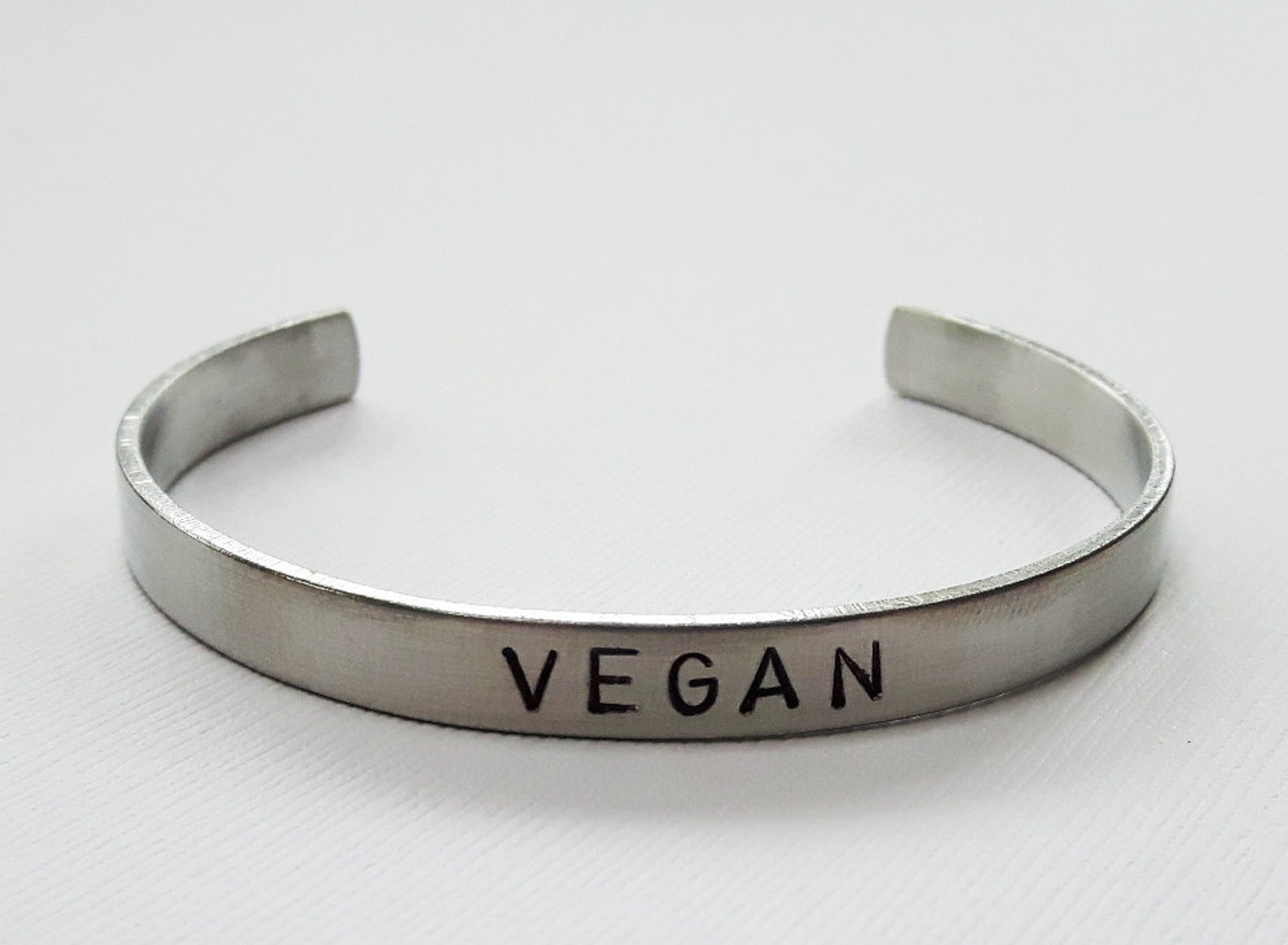 NEW // Vegan Bracelet // Vegan // Vegan Jewelry // Hand Etsy