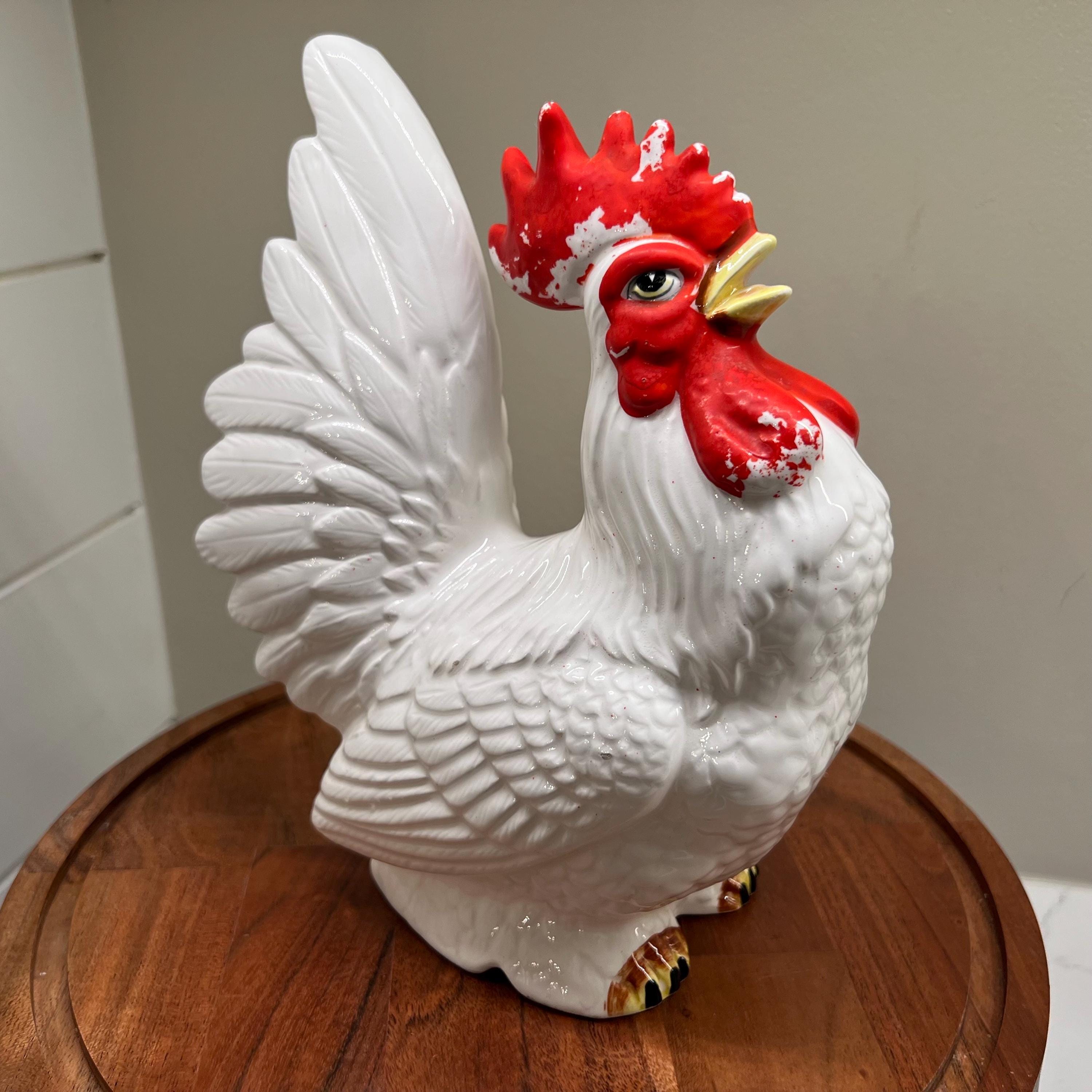 Ceramic Rooster Japan - Etsy