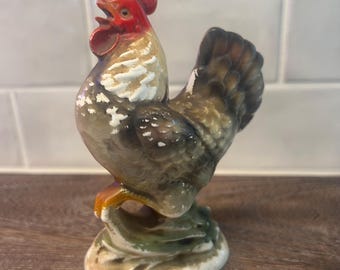 Vintage Ceramic Rooster, made in Japan