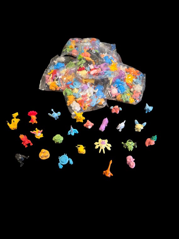 Pokémon figurines- set of 144. Pokemon toys - Pokemon figures - picachu toy - Pokémon gifts- Pokemon monsters - Pokemon