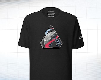 Artemis II Mission Patch Print T-Shirt – NASA Moon Mission Shirt