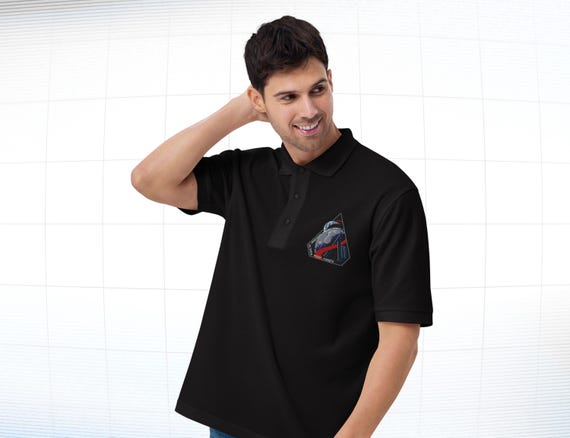 Artemis II Embroidered Polo Shirt – NASA Mission Patch Space