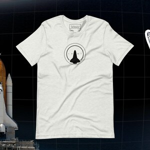 Space Shuttle Light Shirt – Space NASA Enthusiast Gift