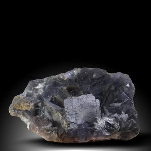 Purple Fluorite Cubic Crystals Mineral Specimen 510 CT From Skardu Pakistan