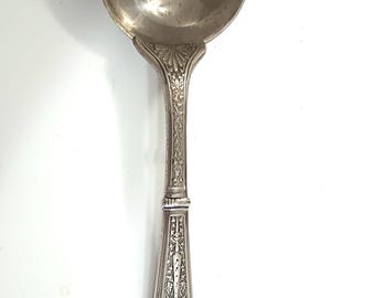 Antique, Sterling Gorham RAPHAEL Serving Spoon 75.42g 925 Silver, c.1877 Mono WW #J858-1