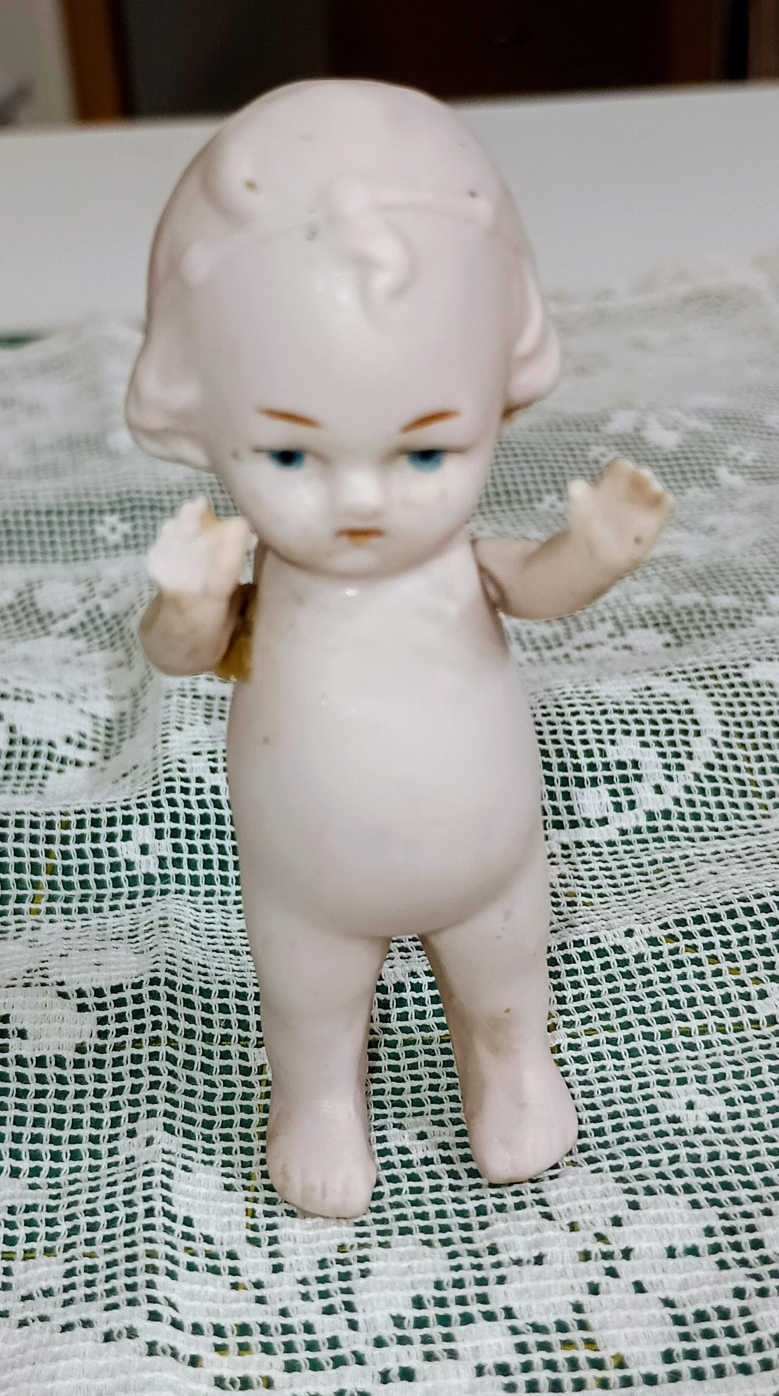 Antique German Hertwig Bisque Doll - Etsy
