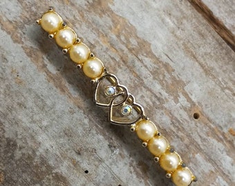 Faux Pearl Shara Coventry Brooch