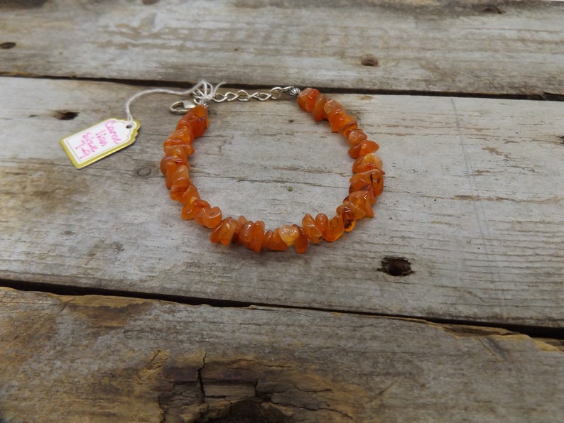Carnelian Crystal Bracelet