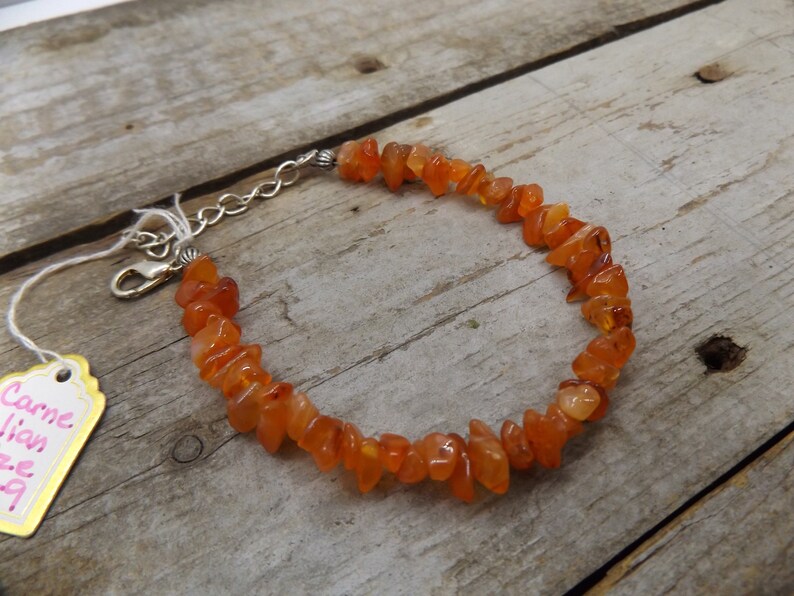 Carnelian Crystal Bracelet