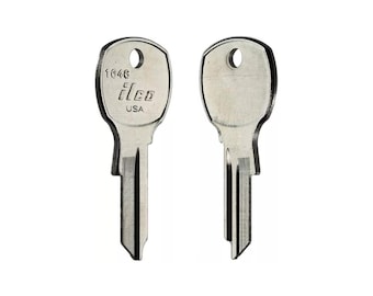 1646 Schlüsselrohlinge (50er Pack) Qualität Messing / Nickel Kompatibel mit 1646 Schlüsselrohlingen (KOSTENLOSER Versand)