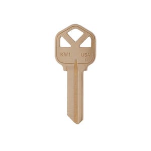 KW1 Key Blanks (50 Pack) Quality Brass/Nickel Compatible with KW1 Kwikset Key Blanks (FREE Shipping)