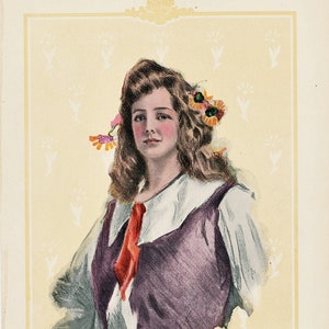 1906 Christy Girl - Howard Chandler Christy Illustration - No. 2 - LDN