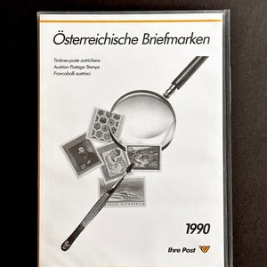 1990年オーストリア記念切手 - 郵便局発行 - コンプリートセット - 未