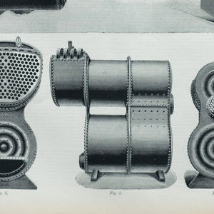 1889 Antique Engineering Drawing of Steel Locomotive Firebox London and Northwestern Railway Victorian Technical Print May 17, 1889 image 2