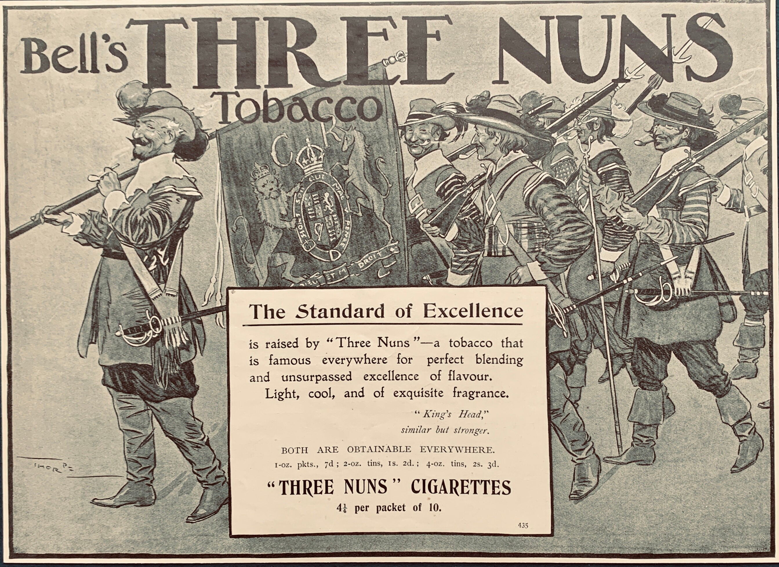 three nuns tobacco tin date Three Nuns Tobacco