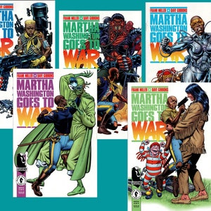 Martha Washington Goes to War - Classic 1994 Graphic Novel in Five Issues