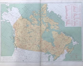 Party Supplies Maps A Watershed Watershed Map | Etsy