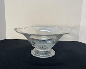 Cuenco de compota VINTAGE de CAMBRIDGE GLASS Co.