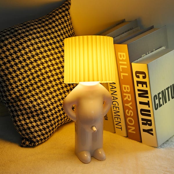Funny Night Light, Birthday Gifts, Funny Gag Gifts, White Elephant Gifts, Christmas Gifts, DIY Paint the Body