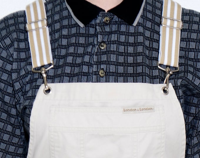 VERY J Adjustable Suspender Overalls with Pockets