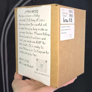 2 lb Lion&#39;s Mane at Home Grow Kit