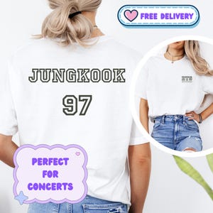 BTS Jungkook 97 Unisex T-shirt, BTS Merchandise, K-pop Shirt