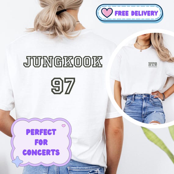 BTS Jungkook 97 Unisex T-shirt, BTS Merchandise, K-pop Shirt